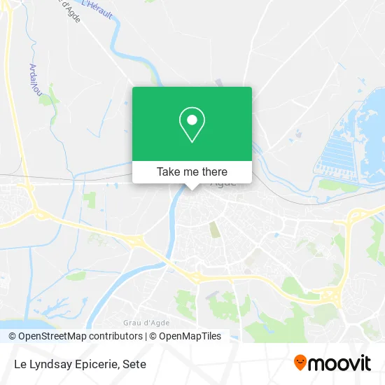 Le Lyndsay Epicerie map