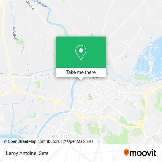 Leroy Antoine map