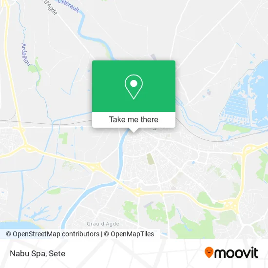 Nabu Spa map