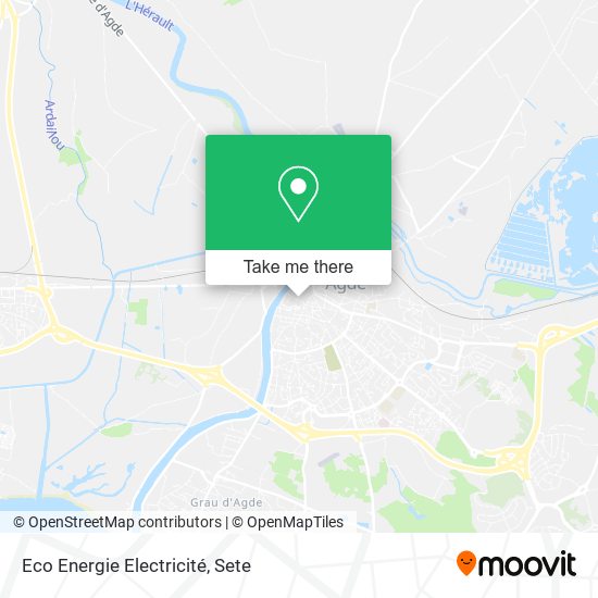 Eco Energie Electricité map