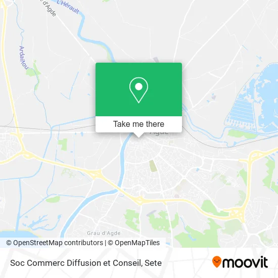 Soc Commerc Diffusion et Conseil map