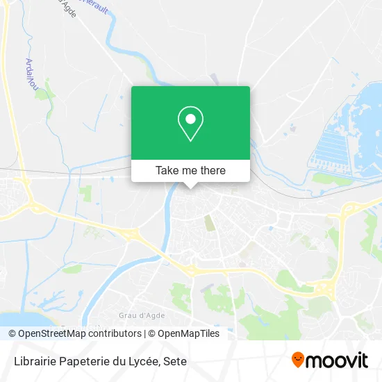 Librairie Papeterie du Lycée map