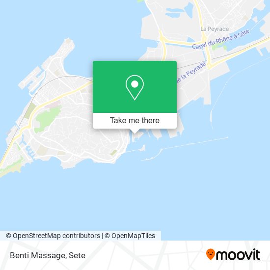 Benti Massage map