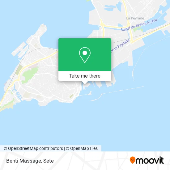 Benti Massage map