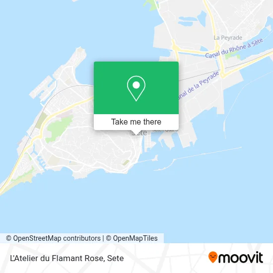 L'Atelier du Flamant Rose map
