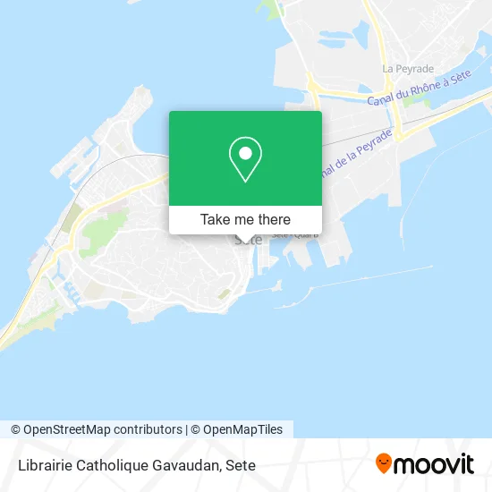 Librairie Catholique Gavaudan map