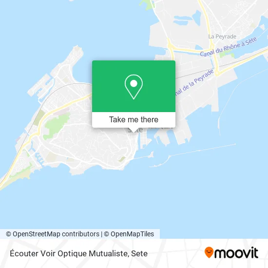 Écouter Voir Optique Mutualiste map