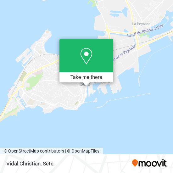 Vidal Christian map