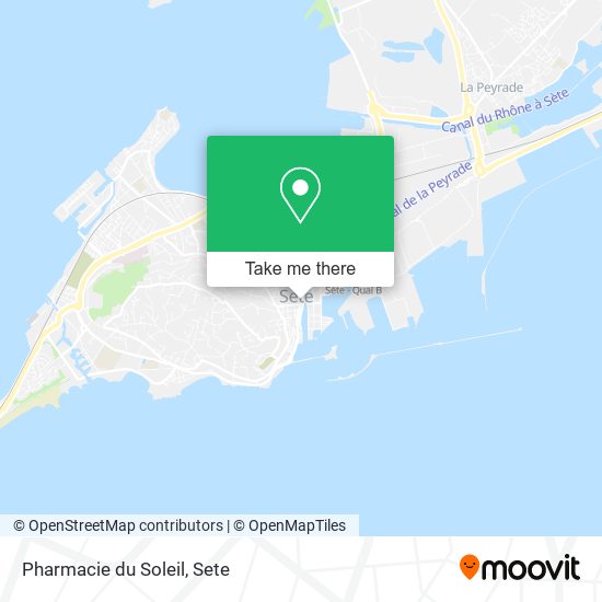 Mapa Pharmacie du Soleil