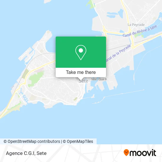 Agence C.G.I map