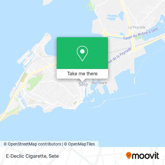 E-Declic Cigarette map