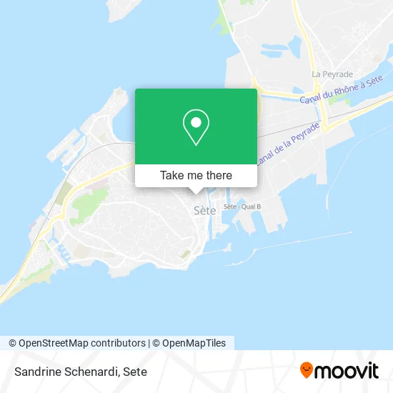 Sandrine Schenardi map