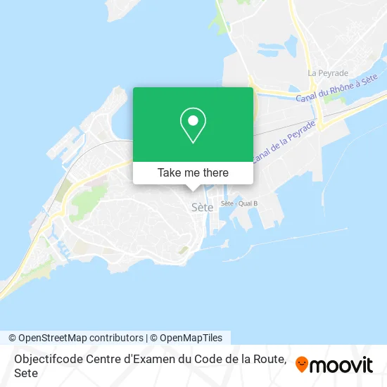 Objectifcode Centre d'Examen du Code de la Route map