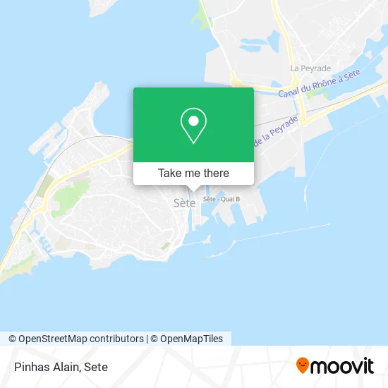 Pinhas Alain map