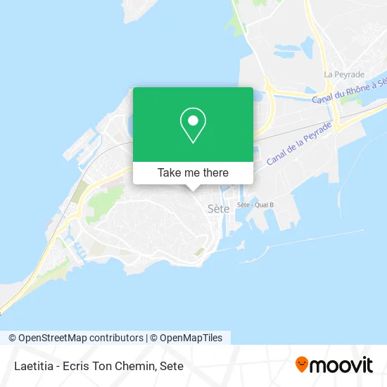 Laetitia - Ecris Ton Chemin map