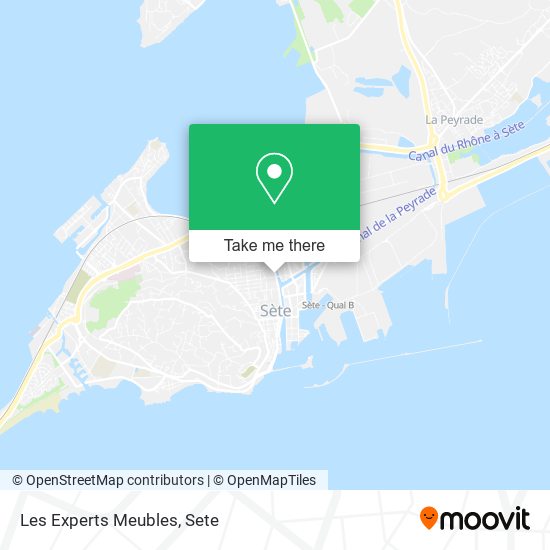 Les Experts Meubles map