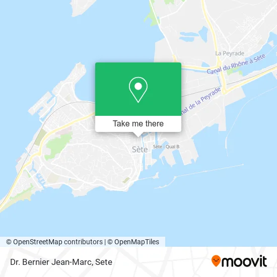 Dr. Bernier Jean-Marc map