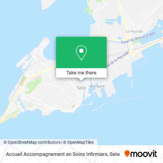 Accueil Accompagnement en Soins Infirmiers map