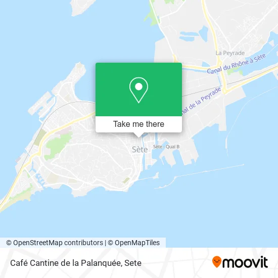 Café Cantine de la Palanquée map