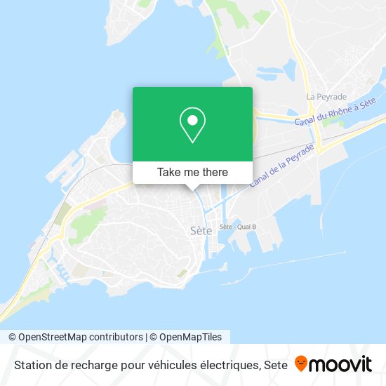 Mapa Station de recharge pour véhicules électriques