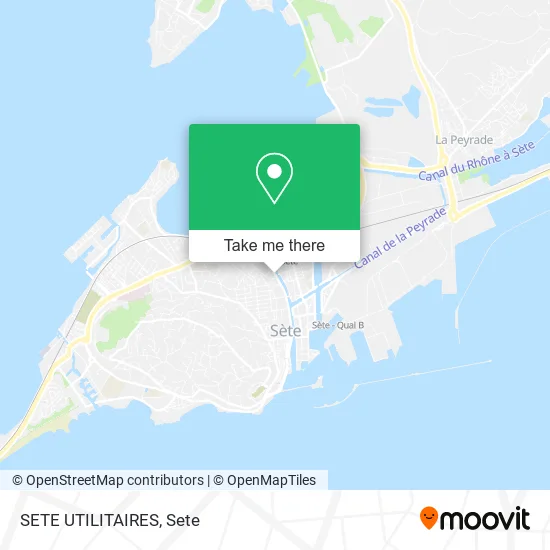 SETE UTILITAIRES map