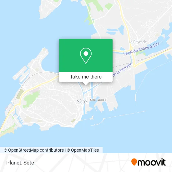 Planet map
