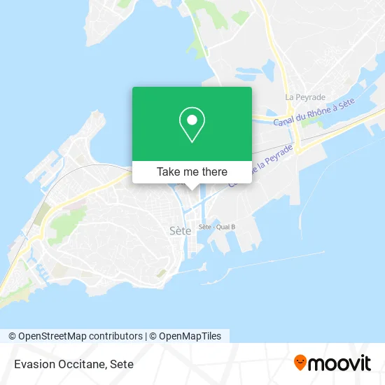 Evasion Occitane map