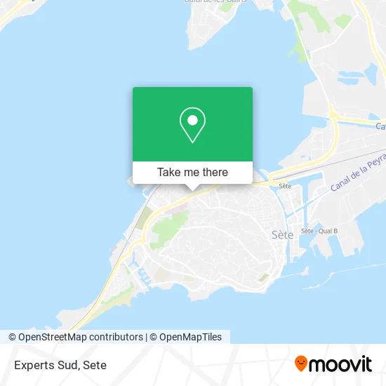 Experts Sud map
