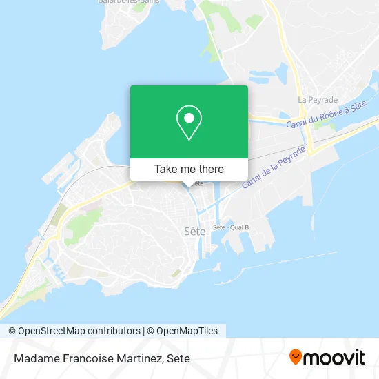 Madame Francoise Martinez map