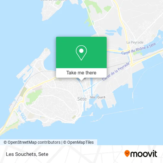 Les Souchets map