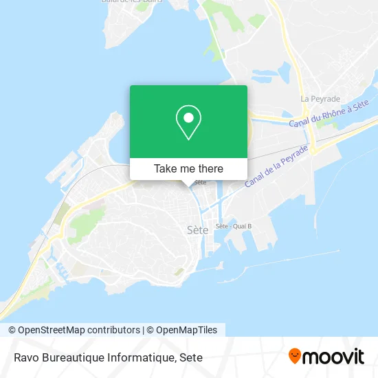 Ravo Bureautique Informatique map