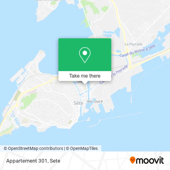 Appartement 301 map