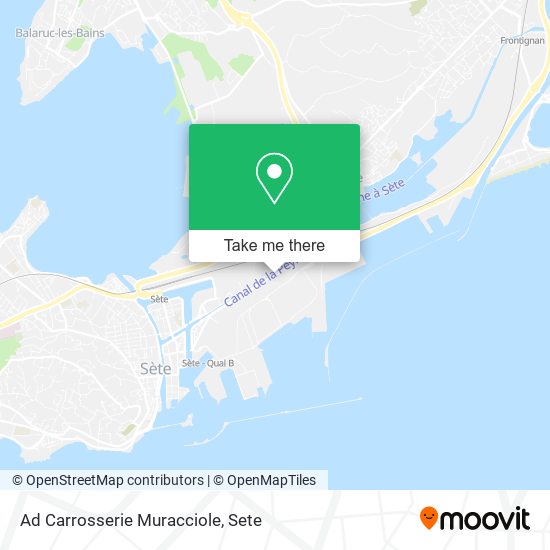 Ad Carrosserie Muracciole map