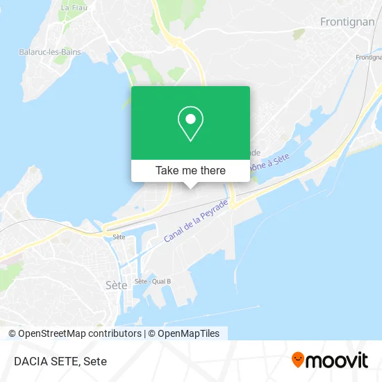 DACIA SETE map