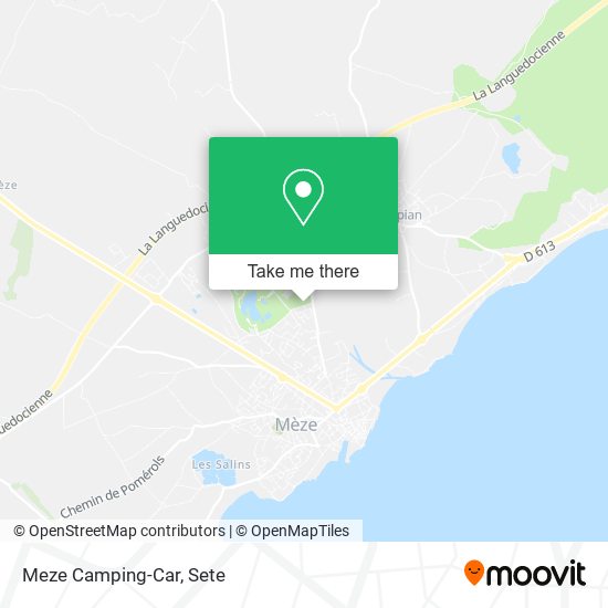 Meze Camping-Car map