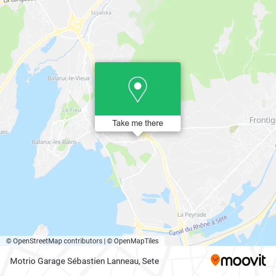 Motrio Garage Sébastien Lanneau map