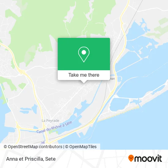 Anna et Priscilla map