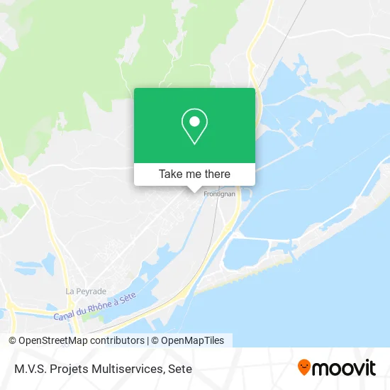 M.V.S. Projets Multiservices map