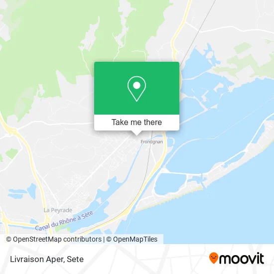 Livraison Aper map