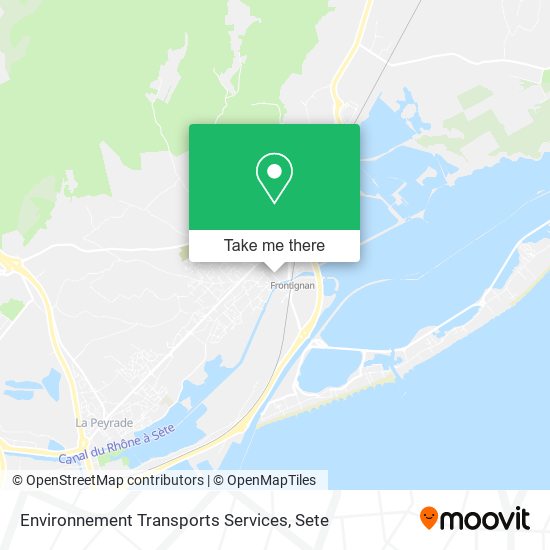 Environnement Transports Services map