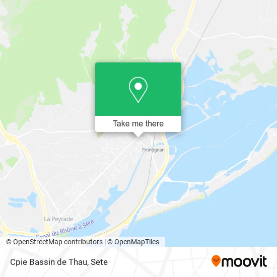 Cpie Bassin de Thau map