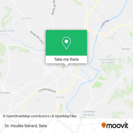 Dr. Houlés Gérard map