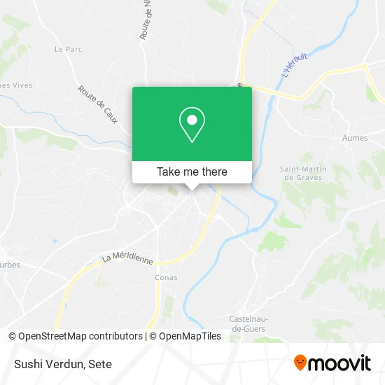 Sushi Verdun map