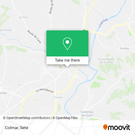 Colmar map