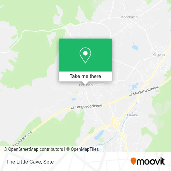 La Petite Cave map