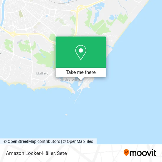 Amazon Locker-Hãlier map