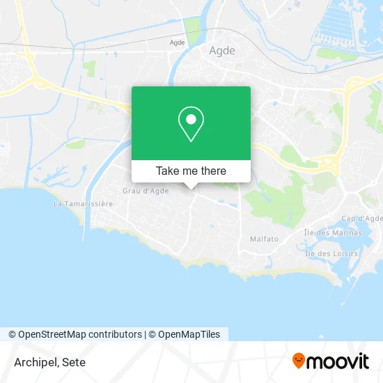 Archipel map