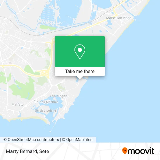 Marty Bernard map