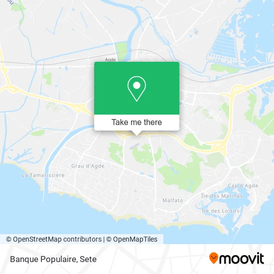 Banque Populaire map