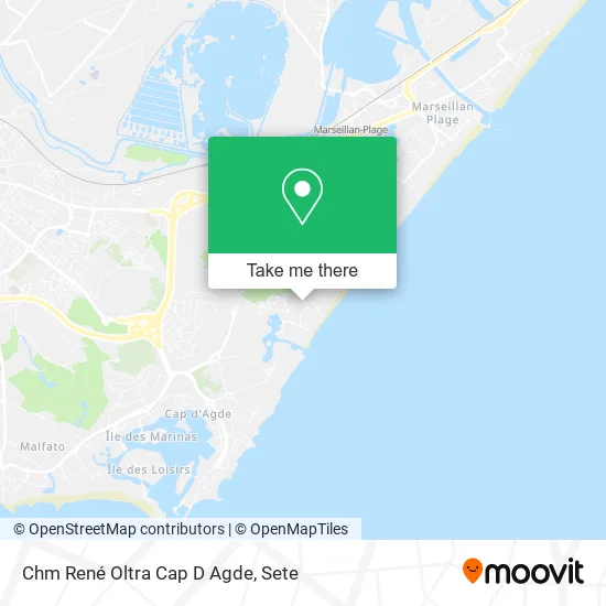 Chm René Oltra Cap D Agde map